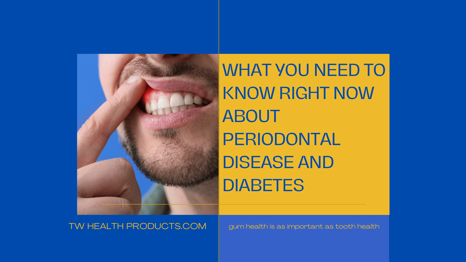 What You Need To Know Right Now About Periodontal Disease And Diabetes