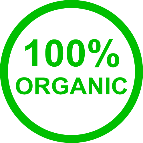 100 percent organic circle 100 percent organic product