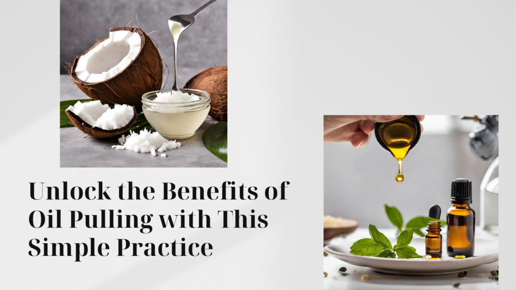 Enhance oil pulling with essential oils